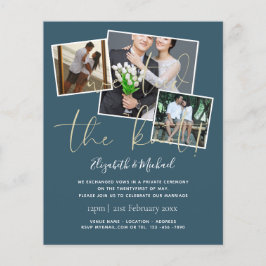 We hebben de uitnodigingen van de aankondiging van