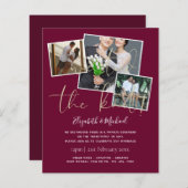 We hebben de uitnodigingen van de aankondiging van (Voorkant / Achterkant)