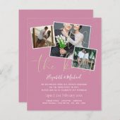 We hebben de uitnodigingen van de aankondiging van (Voorkant / Achterkant)