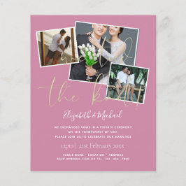 We hebben de uitnodigingen van de aankondiging van