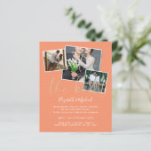 We hebben de uitnodigingen van de aankondiging van (Staand voorkant)