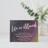 We hebben de veelkleurige Grunge Burst Graphic Kaa Kaart (Staand voorkant)