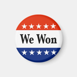 We hebben de verkiezingen van 2026 gewonnen magneet