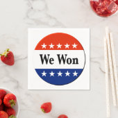 We hebben de verkiezingen van 2026 gewonnen servet (Insitu)