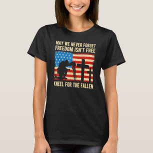 We hebben de vlag Kneel voor de slachtoffers... T-shirt