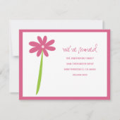 We hebben de Vloeraankondiging verplaatst (roze) Aankondiging (Voorkant)