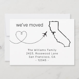 We hebben de vlucht naar Californië verplaatst kon