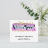 We hebben de Waterverf Abstract borsteltje verplaa Briefkaart (Staand voorkant)