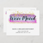 We hebben de Waterverf Abstract borsteltje verplaa Briefkaart (Voorkant / Achterkant)