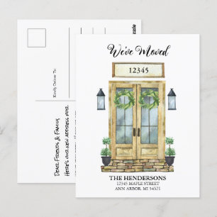 We hebben de Waterverf door Bewegende Aankondiging Briefkaart