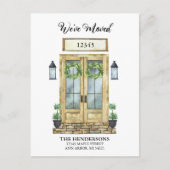 We hebben de Waterverf door Bewegende Aankondiging Briefkaart (Voorkant)