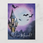 We hebben de Waterverf Halloween van het nieuwe ad Aankondigingskaart (Voorkant)