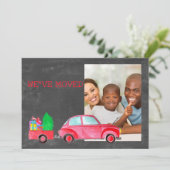 We hebben de waterverf kerstkaart verplaatst kaart (Staand voorkant)