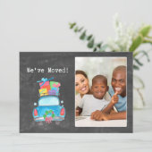 We hebben de waterverf kerstkaart verplaatst kaart (Staand voorkant)