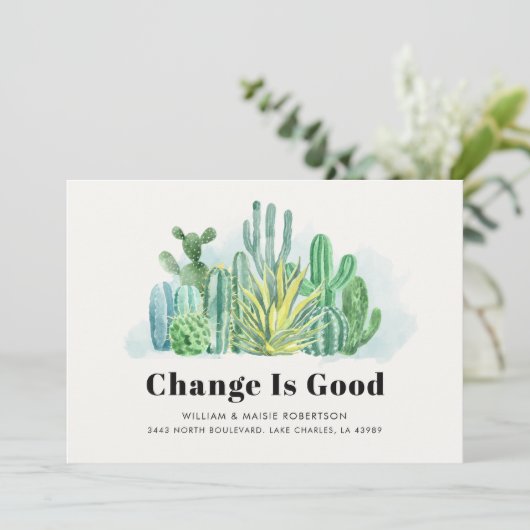 We hebben de Waterverf laten bewegen Aankondiging (Staand voorkant)