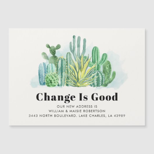 We hebben de Waterverf laten bewegen Magnetische Uitnodiging (Voorkant)