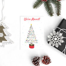 We hebben de Waterverf van de moderne kerstboom ve