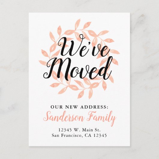 We hebben de Waterverf van de Verandering van het  Aankondigingskaart (Voorkant)