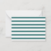 We hebben de Waterverf van het nieuwe adres Rode D Notitiekaartje (Achterkant)