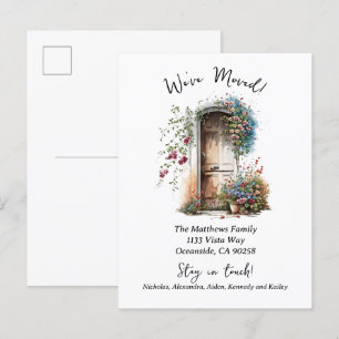 We hebben de Waterverf verplaatst Aankondigingskaart