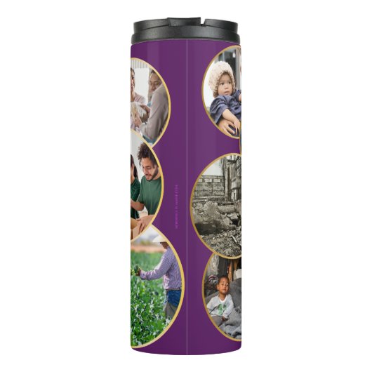 We hebben de wereld nodig thermosbeker (Achterkant)