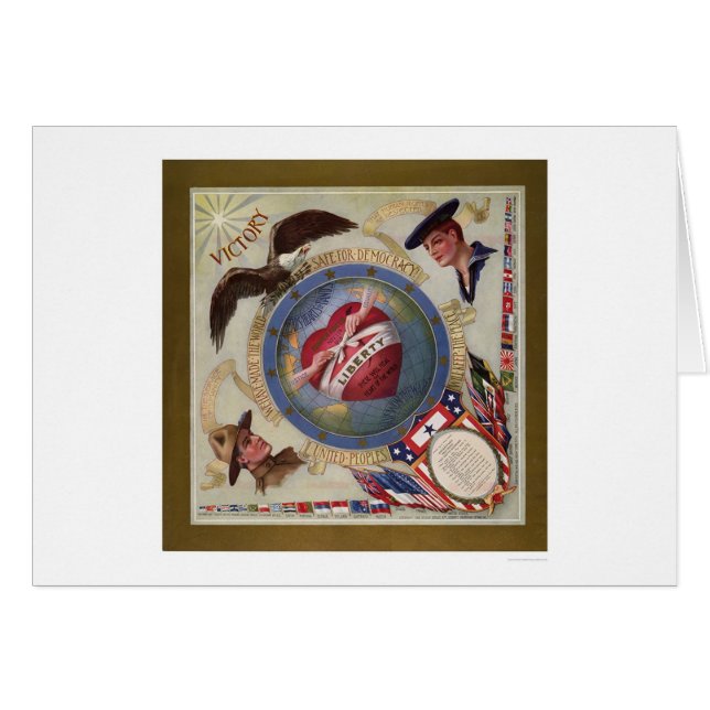 We hebben de wereld veilig gemaakt voor democratie (Voorkant Horizontaal)