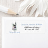 We hebben de wijziging van Address Castle New Home Etiket (Insitu)