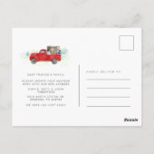 We hebben de wijziging van de aankondiging van adr briefkaart (Achterkant)