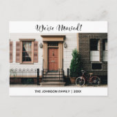 We hebben de wijziging van de aankondiging van adr briefkaart (Voorkant)