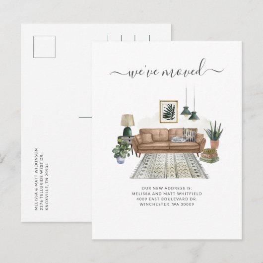 We hebben de wijziging van de aankondiging van adr briefkaart (Voorkant / Achterkant)