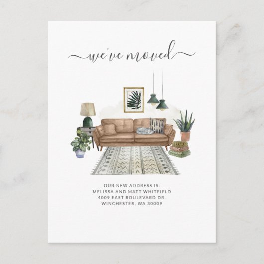 We hebben de wijziging van de aankondiging van adr briefkaart (Voorkant)