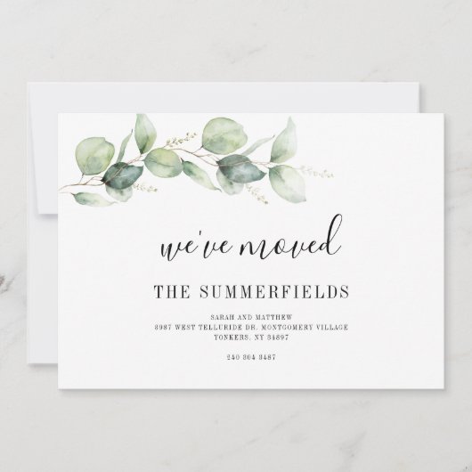 We hebben de wijziging van eBay-adres verplaatst Aankondiging (Voorkant)