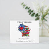 We hebben de Wisconsin-landen verplaatst naar de a Briefkaart (Staand voorkant)