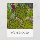 We hebben Desert Southwest New Home Moving verplaa Aankondigingskaart (Voorkant)