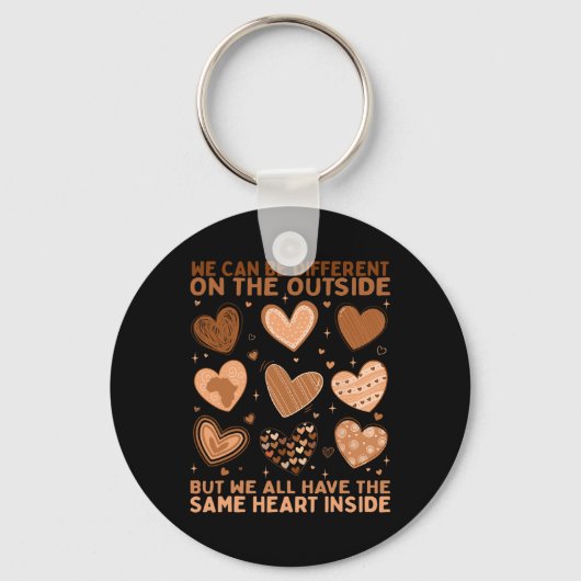 We Hebben Dezelfde Hart Binnen De Hart Valentine Z Sleutelhanger (Voorkant)