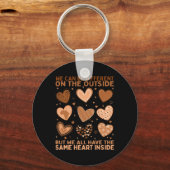 We Hebben Dezelfde Hart Binnen De Hart Valentine Z Sleutelhanger (Voorkant)