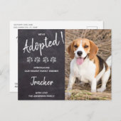 We hebben Dog Rescue New Pet Pawty uitnodiging aan (Voorkant / Achterkant)