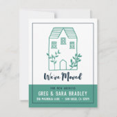 We hebben Doodle House New Address Kaart verplaats (Voorkant)