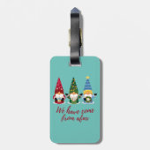 We hebben drie gnomen uit Afar. Bagagelabel (Achterkant verticaal)