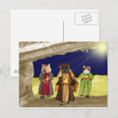 We hebben drie katten briefkaart (Voorkant / Achterkant)