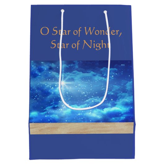 We hebben drie Kings Gift Bag Medium Cadeauzakje (Achterkant)