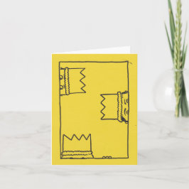 We hebben drie Kings Quirky-kerstkaart Kaart