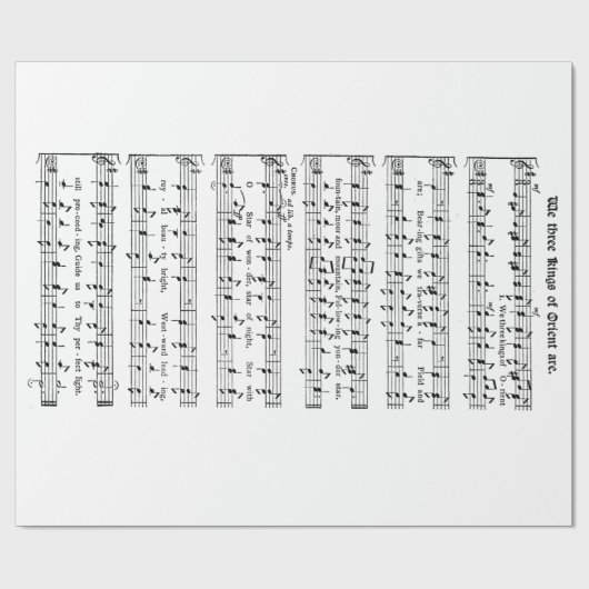 We hebben drie kings wrapppapier cadeaupapier (Vlak)