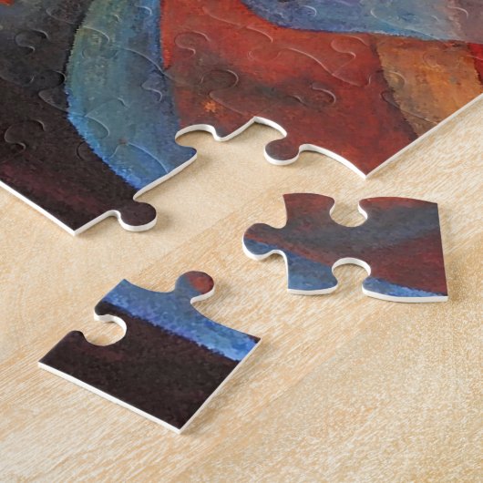 We hebben drie koningen de Mannen van Kerstmis. Legpuzzel (Zijkant)