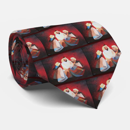 We hebben drie koningen de Mannen van Kerstmis. Stropdas (Opgerold)