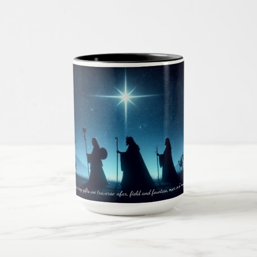 We hebben drie koningen kerstkoffie Mok cup (Midden)