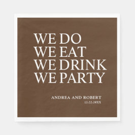 We hebben Drink op onze feestcocktail Servet