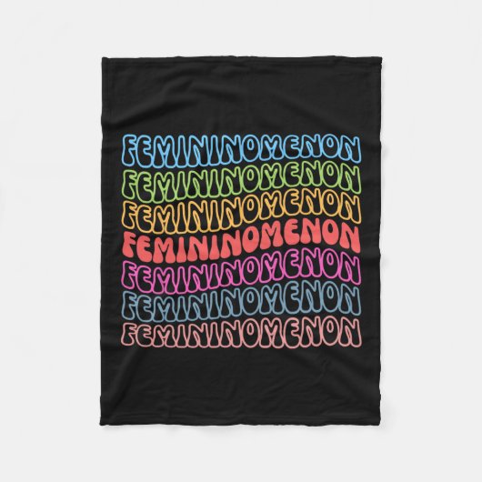 We hebben echt een vrouwelijk fenomeen nodig fleece deken (Voorkant)