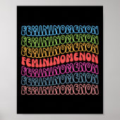 We hebben echt een vrouwelijk fenomeen nodig poster (Voorkant)