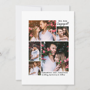 We hebben een aankondiging van 5 foto-Verloving